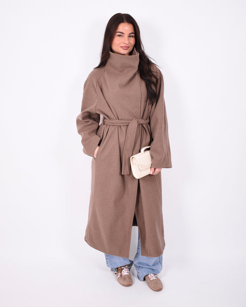 city chic trenchcoat camel