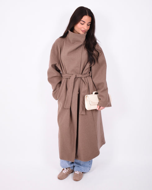 city chic trenchcoat camel