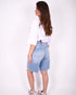 ripped stretch jort vintage blue 2.0