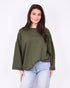 basic oversized t-shirt green