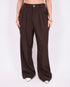 Tall stretch pantalon brown
