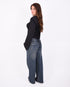 Snatch longsleeve top black