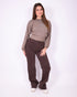 brown tall stretch jeans 3636-C