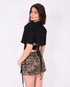Corset tee black