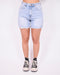 Liva stretch short light Blue