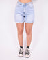 Liva stretch short light Blue