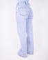 tall wide leg stretch jeans light blue