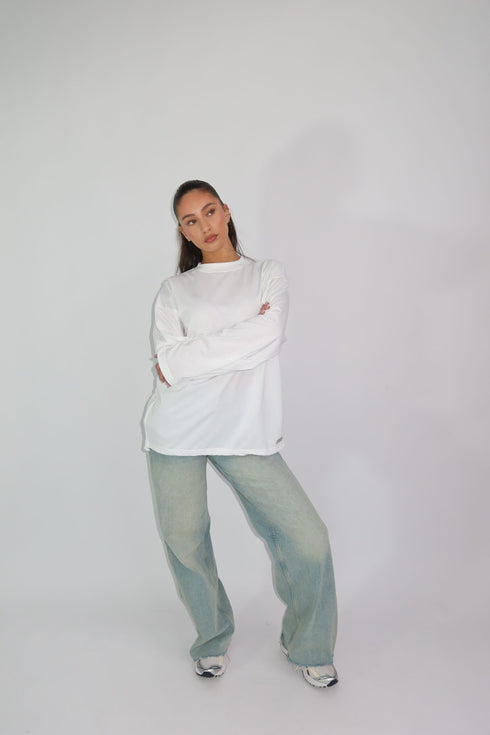 priority blanc longsleeve white