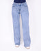 Blue Wide leg stretch jeans