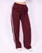 jacky striped pants bordeaux