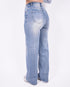 Sky Blue Straight leg stretch jeans