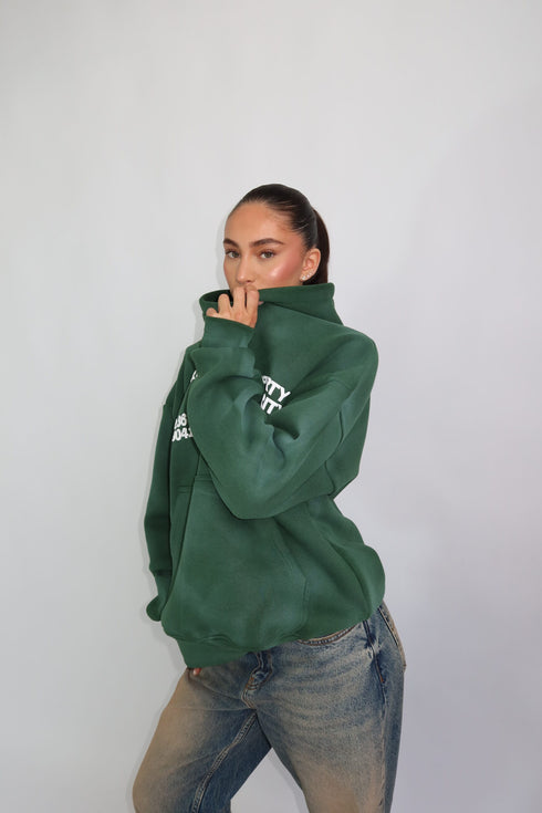 priority AMS-LDN hoodie green