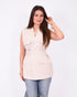 Linnen gilet beige