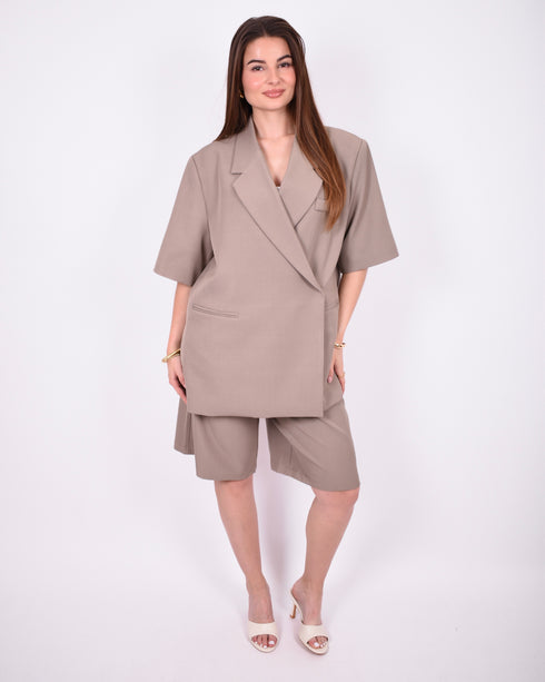 pantalon jort taupe
