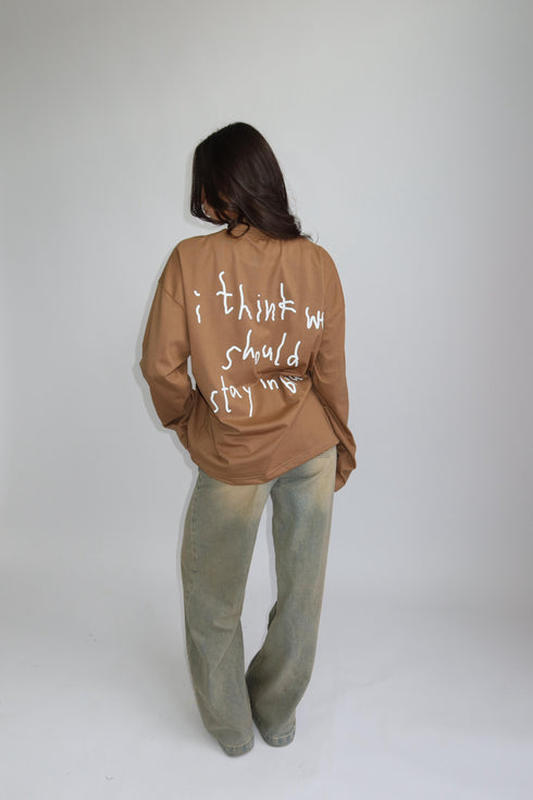 priority stay longsleeve mocca