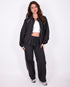 Jenna checkered jacket black