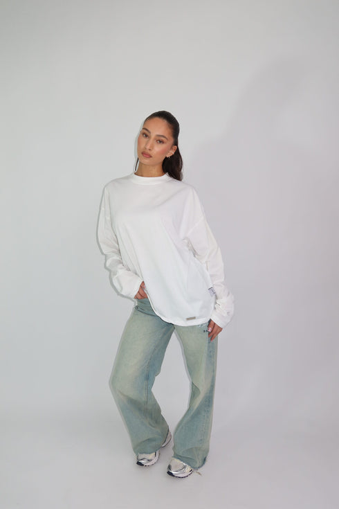 priority blanc longsleeve white