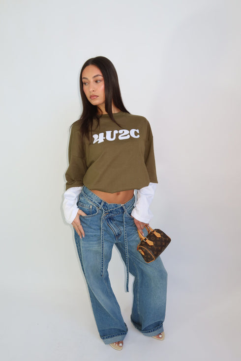 4u2c longsleeve khaki