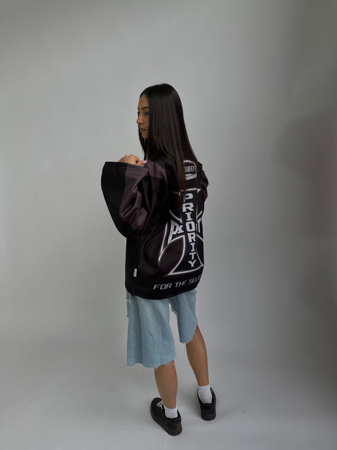priority jersey longsleeve black