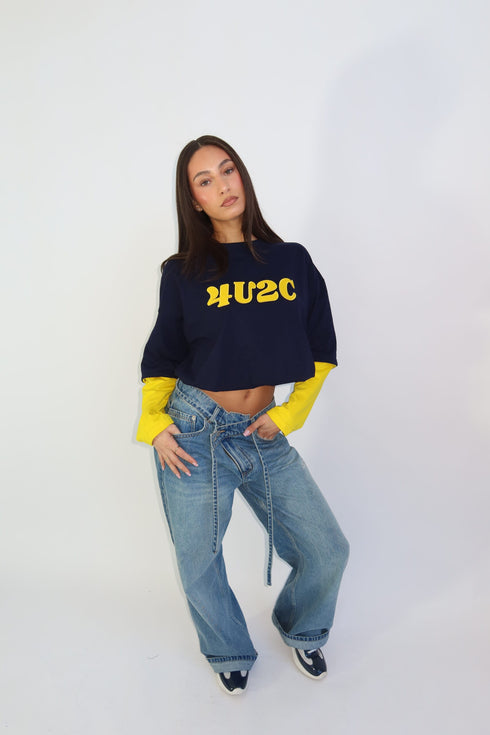 4u2c longsleeve navy