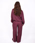 Checkered tracksuit Bordeaux pre-order 7/10