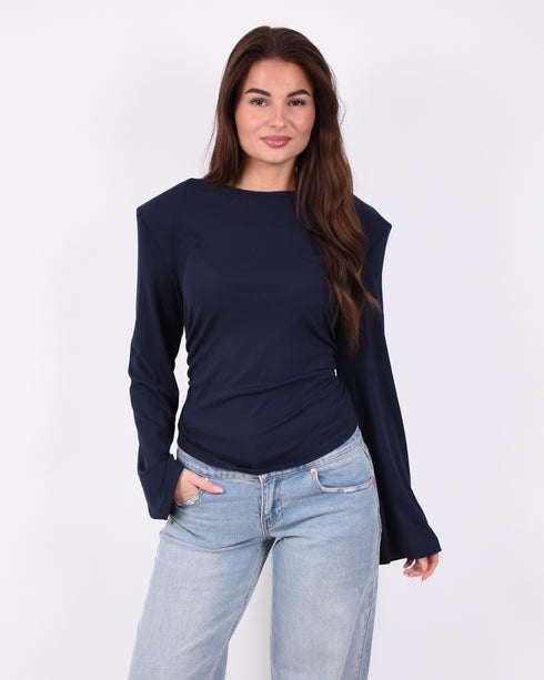 Snatch longsleeve top navy