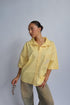 Priority boxy fit blouse yellow