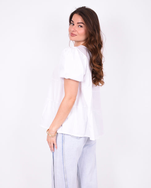 Bloom blouse white