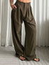 Pleated pantalon kaki 2.0