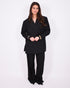 Tall stretch pantalon black
