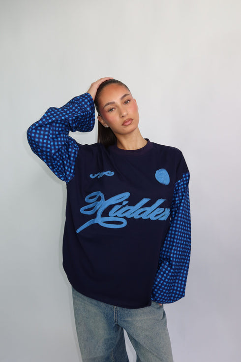 Priority hidden Longsleeve blue