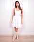 Mira dress white
