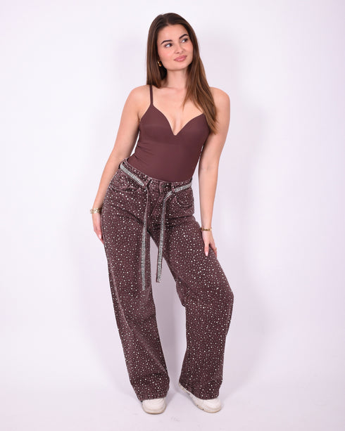 Stargaze stretch jeans Brown