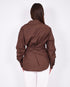 Knot blouse choco