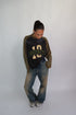 Priority ‘10’ Distressed Longsleeve arme green