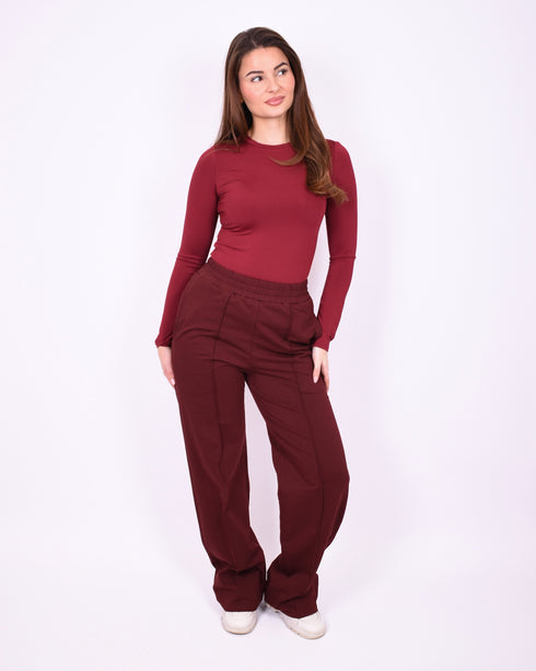 Tall pantalon jogger Bordeaux