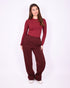 Tall pantalon jogger Bordeaux