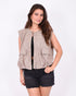 Checkered Bomber gilet