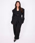 Leila blazer black