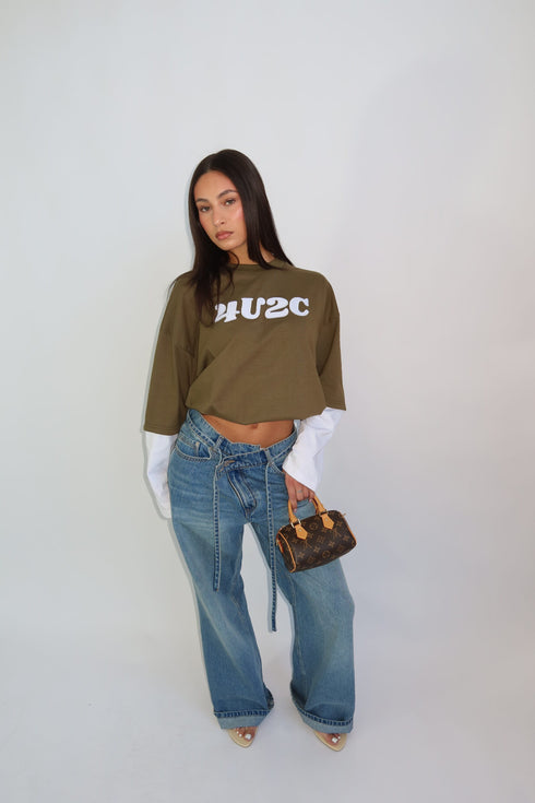 4u2c longsleeve khaki