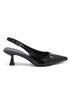 Buckle heels black