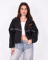 Windbreaker jacket black