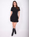 Balloon dress black
