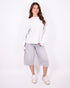 Stretch jort grey