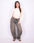 vintage barrel stretch jeans