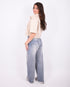 cargo cropped blouse beige
