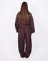 jessy track jacket brown