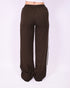 jacky striped pants brown