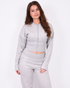 Redefined zip Jersey light grey