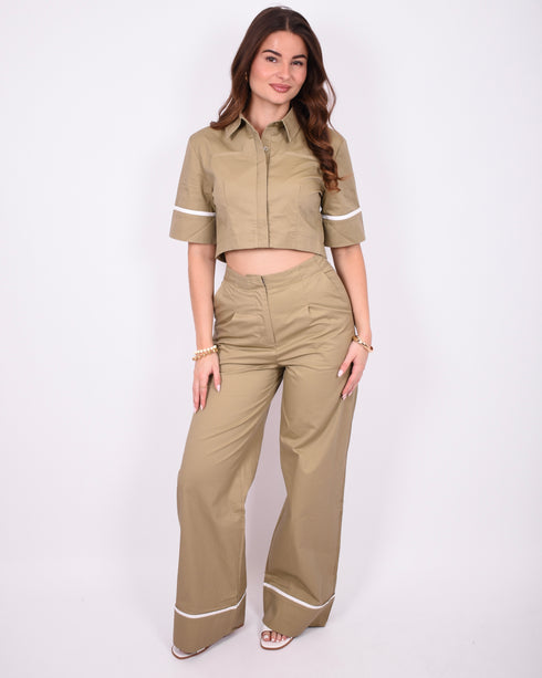 Alexis two piece green
